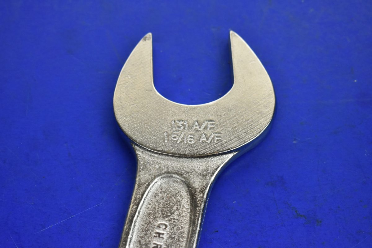 Ex - Military King Dick 1. 5/16" x 1. 1/2" AF Open Ended Spanner (1969) 80217016 - Image 2