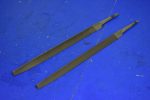 Two Spear File 10" Three Square Second Cut Files (Unused) 80217112
