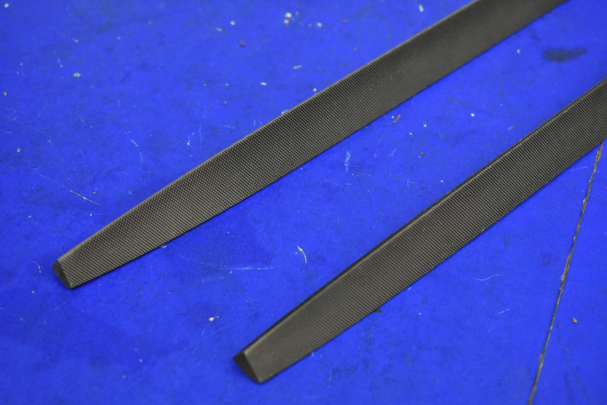 Two Spear File 10" Three Square Second Cut Files (Unused) 80217112 - Image 2