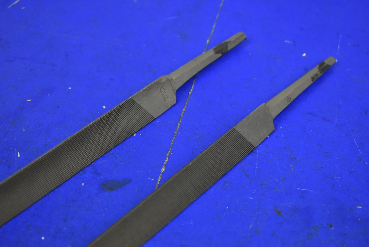 Two Spear File 10" Three Square Second Cut Files (Unused) 80217112 - Image 3
