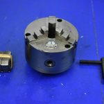Pratt Burnerd 4" Self Centering 3 Jaw Chuck to Fit Right Hand Union Graduate Key + Reverse Jaws 80217147