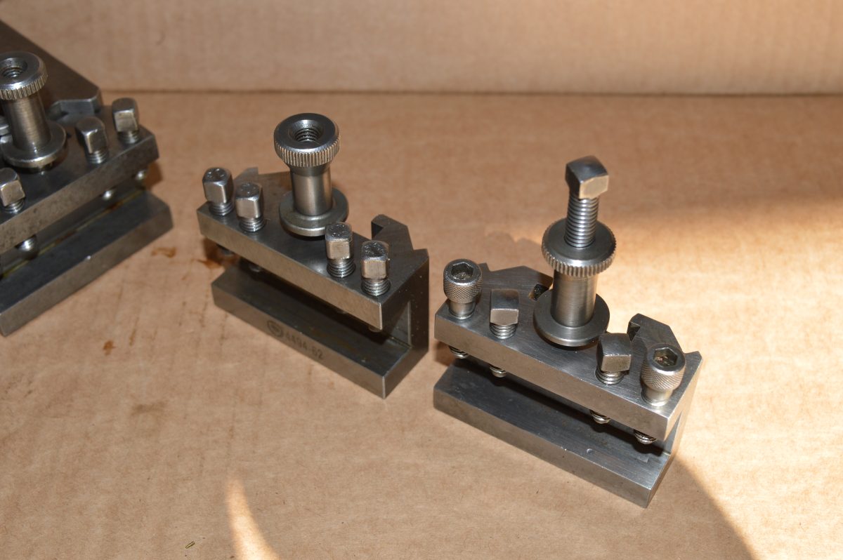 Dickson SO Quick Change Toolpost & 4 Toolholders, 80217161 - Image 2