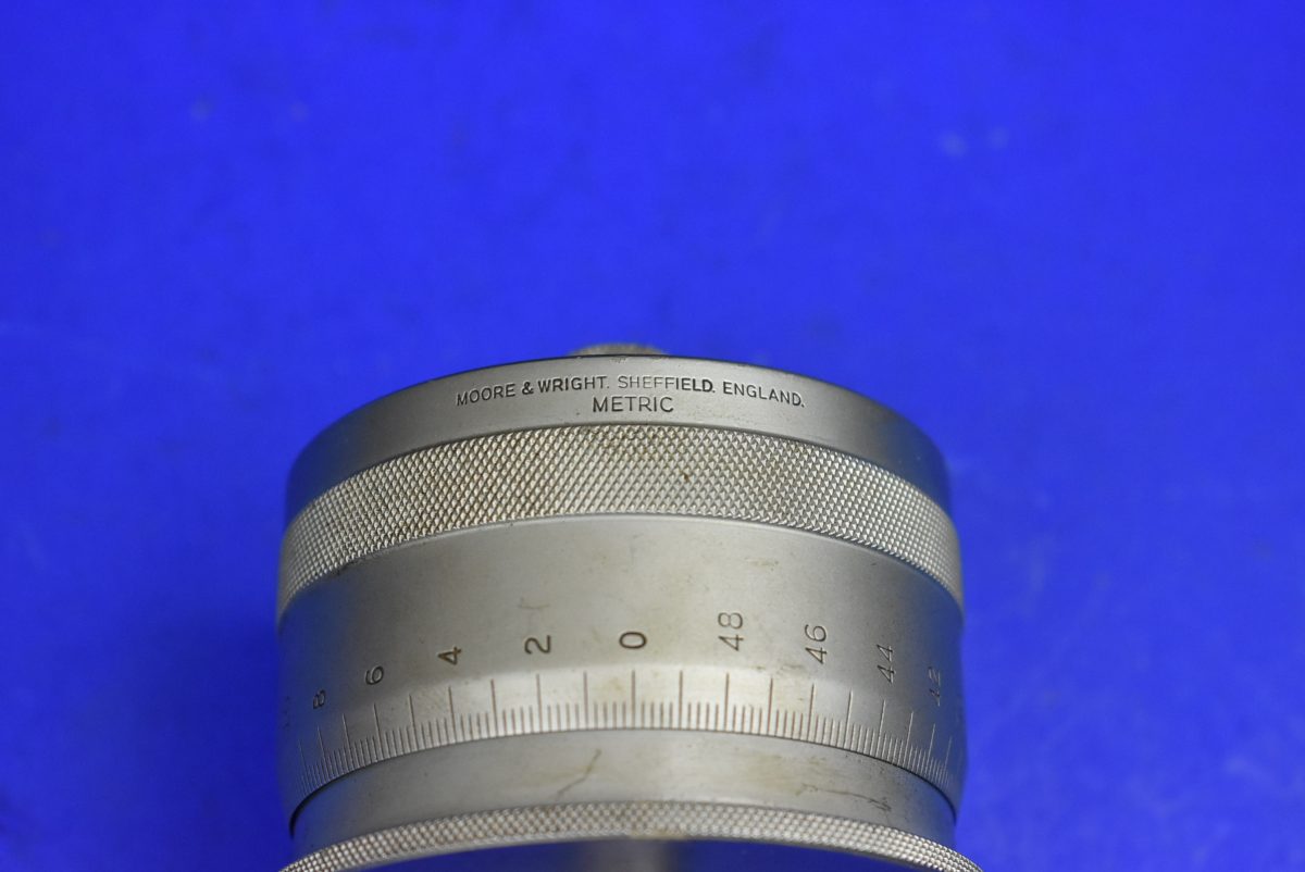 Good Used Moore & Wright 0 - 1" Micrometer Head, 2. 5/8" Diameter. 80217202 - Image 3