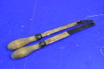 2 x Ex - Military 8" Curved Engineer's Scrapers (Unused) 80217163 - Image 2