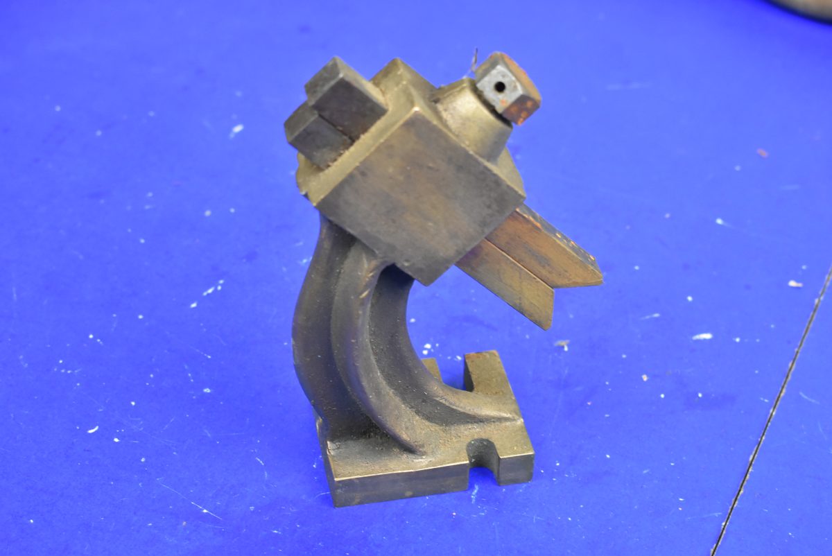 Adjustable Bronze Steady, Approx. 5" Tall 80217169 - Image 2