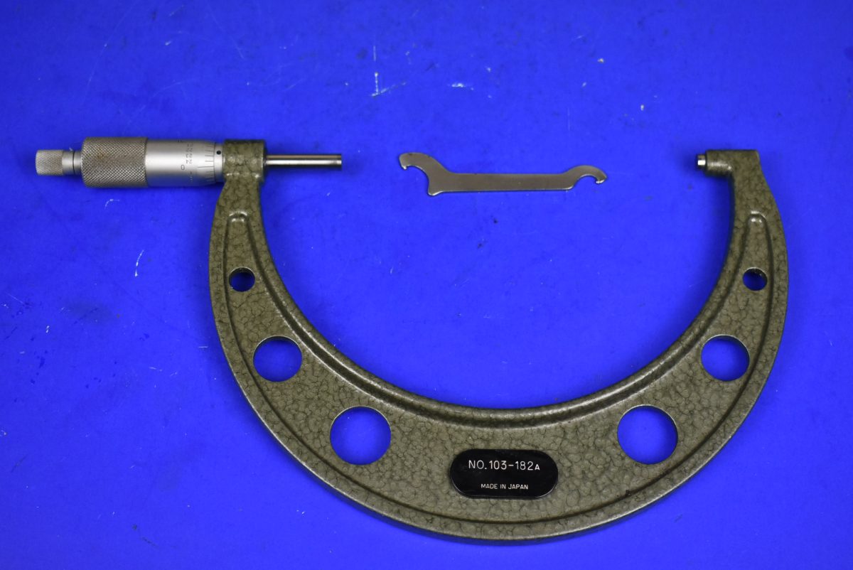Mitutoyo 103-182 5" - 6" Micrometer, Cased 80217290 - Image 3