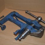 Vintage Metalworkers Bench Clamping Vice, 3 1/2" Jaws, 80217325