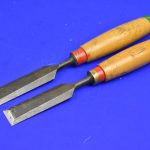 Two Good Used Marples 1" Bevel Edge Chisels 80217220