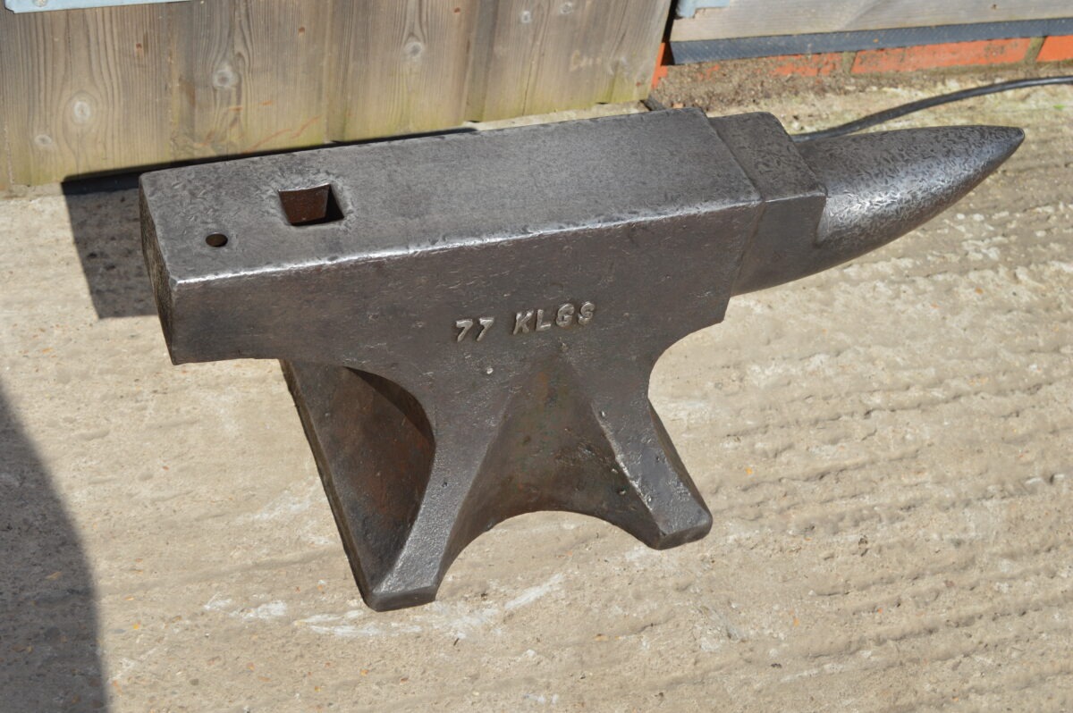Blacksmiths 77kg/11/2 CWT Anvil, Good Condition. 80217372 - Image 5
