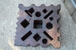 Blacksmiths Cast Iron Swage Block, 13" x 13" x 6". 80217374 - Image 6