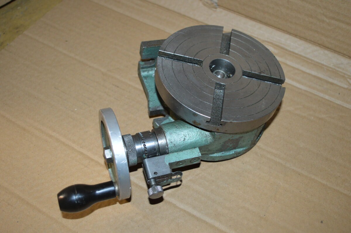 Small 5" Vertical/Horizontal Indexing Rotary Table. 80217380 - Image 2