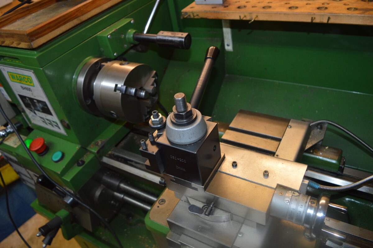 Warco BH600 Cabinet Mounted Lathe with DRO & Variable Speed Drive, 1ph, 80217378 - Image 4