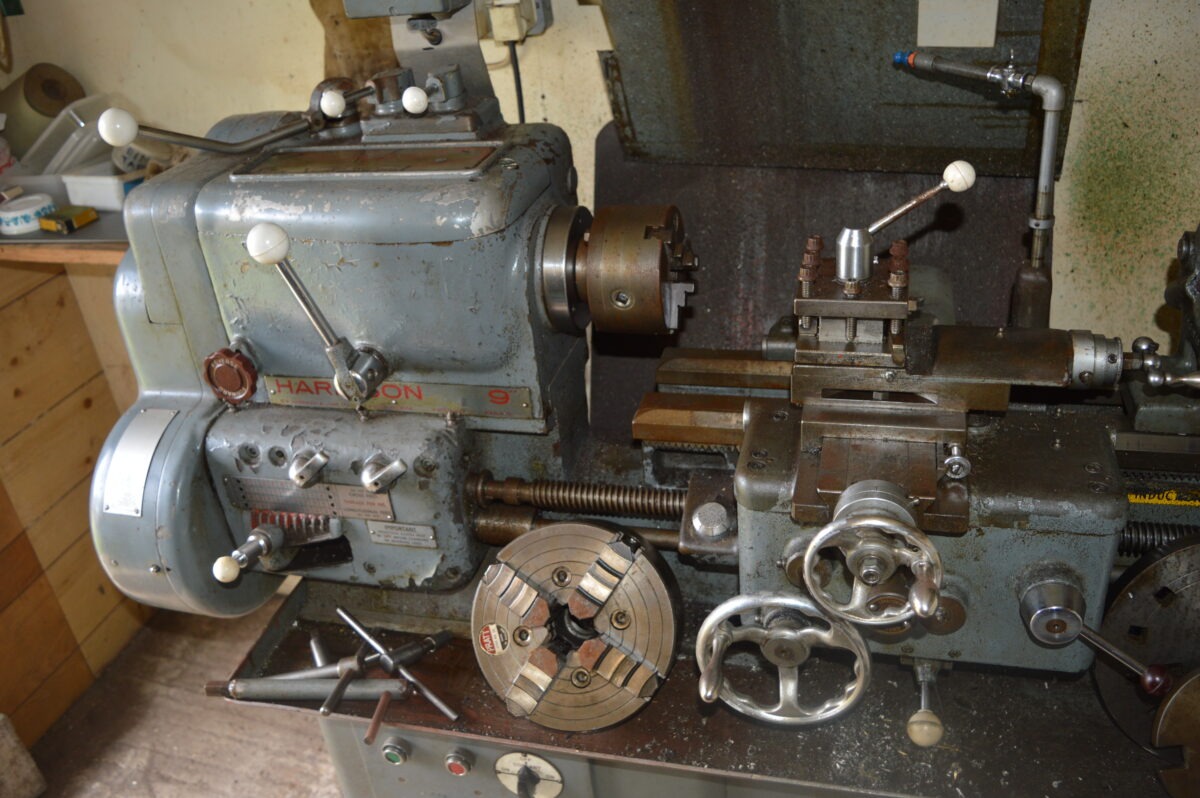 Harrison 9" L5 Gap Bed Lathe with Gearbox, 240 Volt Single Phase, 80217404 - Image 2