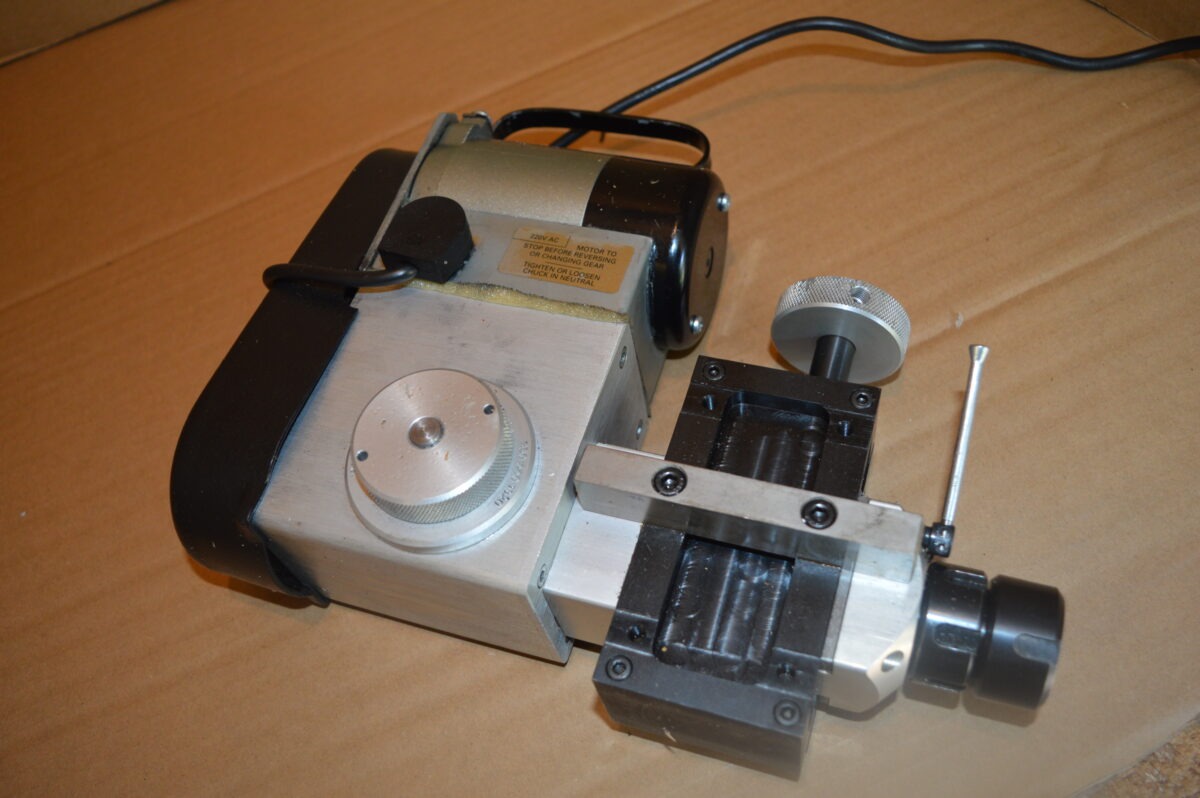 Quick Step Milling Attachment with Collets & Case, 240 Volt, 1ph, 80217405 - Image 6
